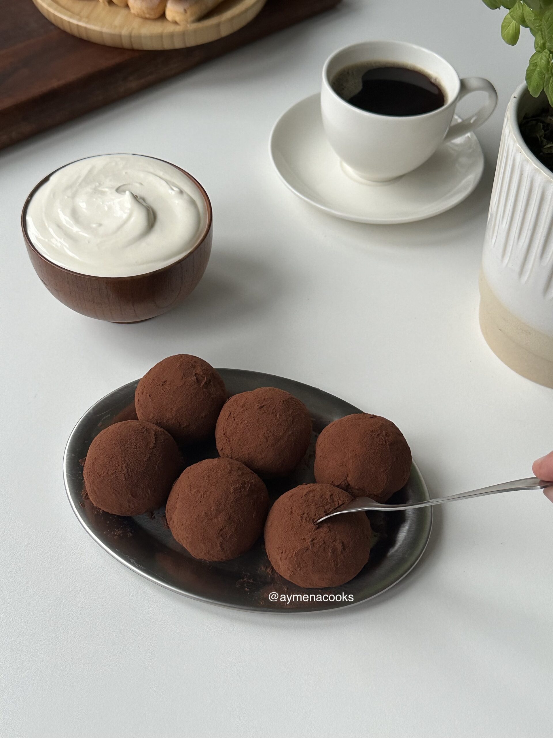 tiramisu truffles